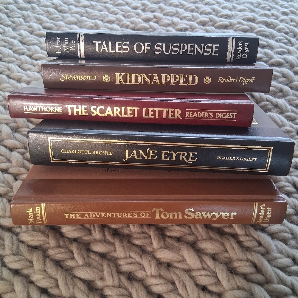 Reader's Digest Classic Novels Like New Condition